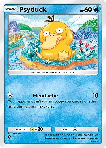 Psyduck card