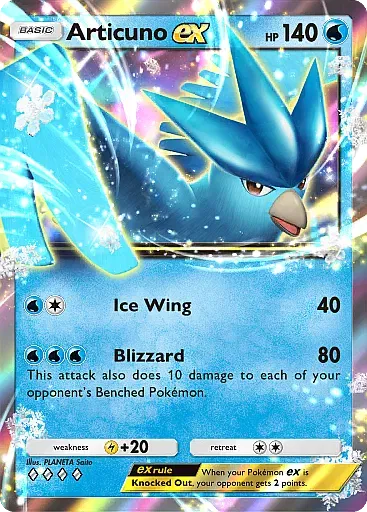Articuno ex card