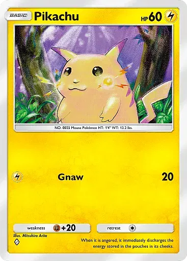 Pikachu card