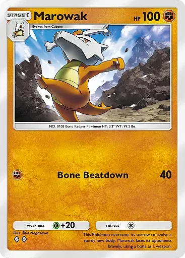 Marowak card
