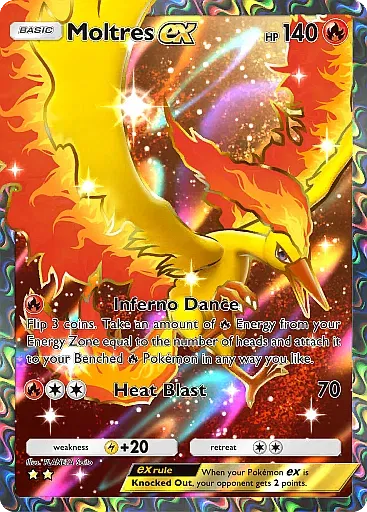 Moltres ex card