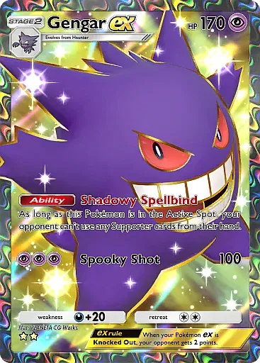 Gengar ex card