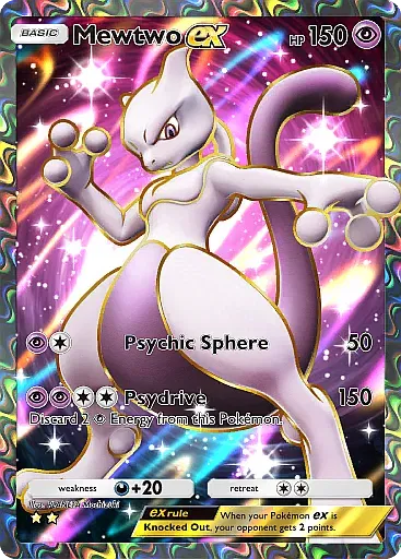 Mewtwo ex card