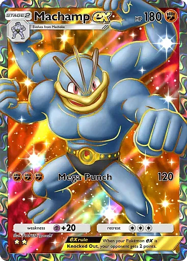 Machamp ex card