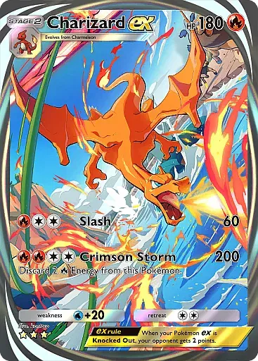 Charizard ex card