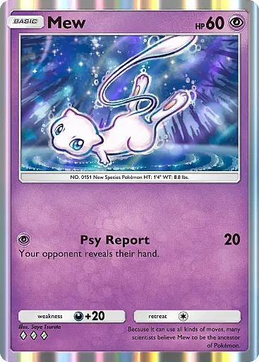 Mew card