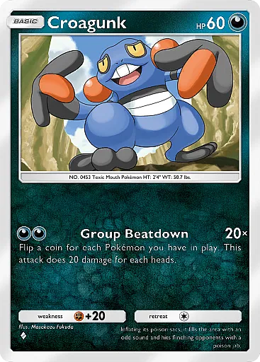 Croagunk card