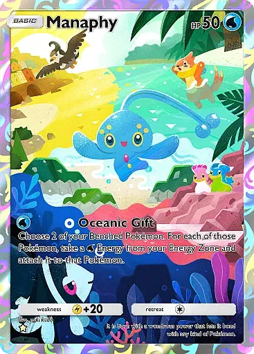 Manaphy card