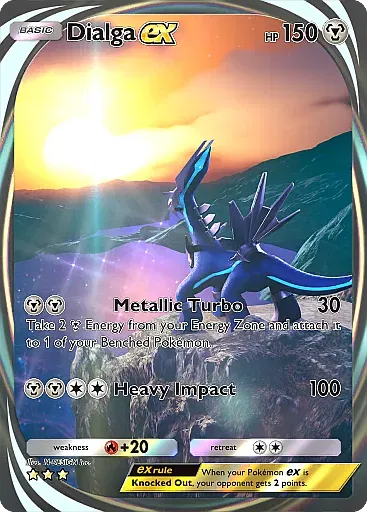 Dialga ex card