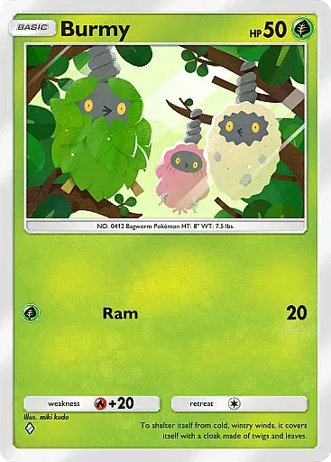 Burmy card