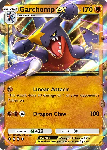 Garchomp ex card
