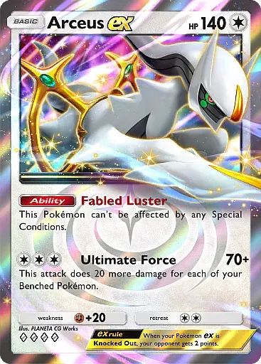 Arceus ex card