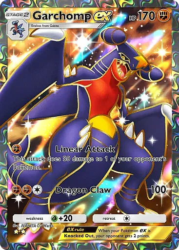Garchomp ex card