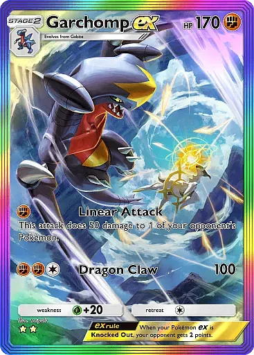 Garchomp ex card