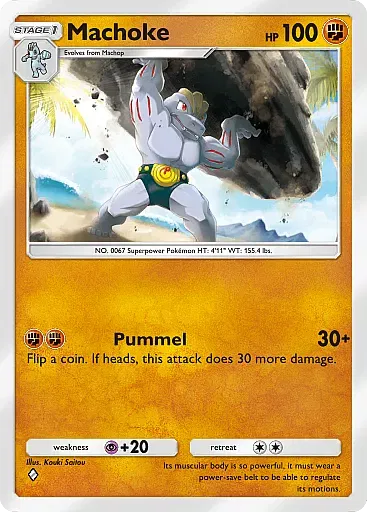 Machoke card