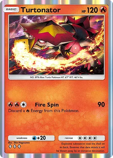 Turtonator card