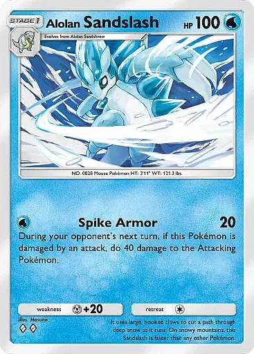 Alolan Sandslash card