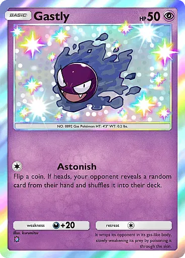 Gastly card