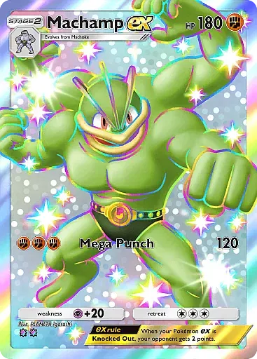 Machamp ex card