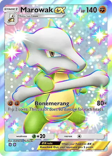 Marowak ex card