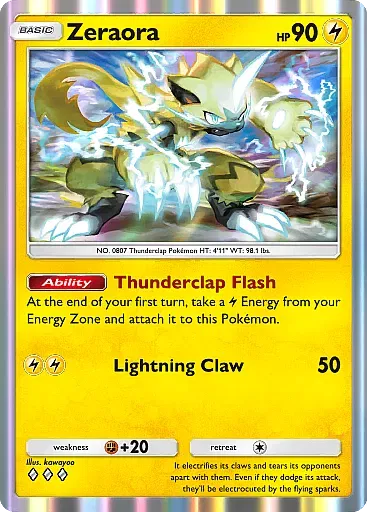 Zeraora card
