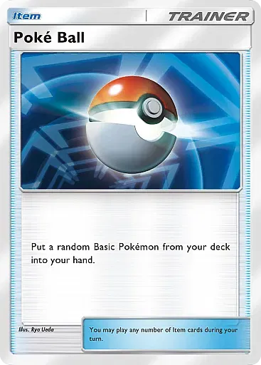 Poké Ball card