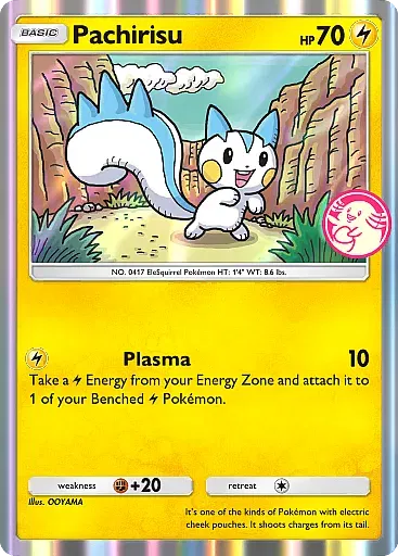 Pachirisu card