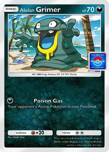 Alolan Grimer card